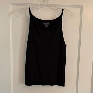 Women's Black Silk Tank Sweater Banana Republic Women’s Size L